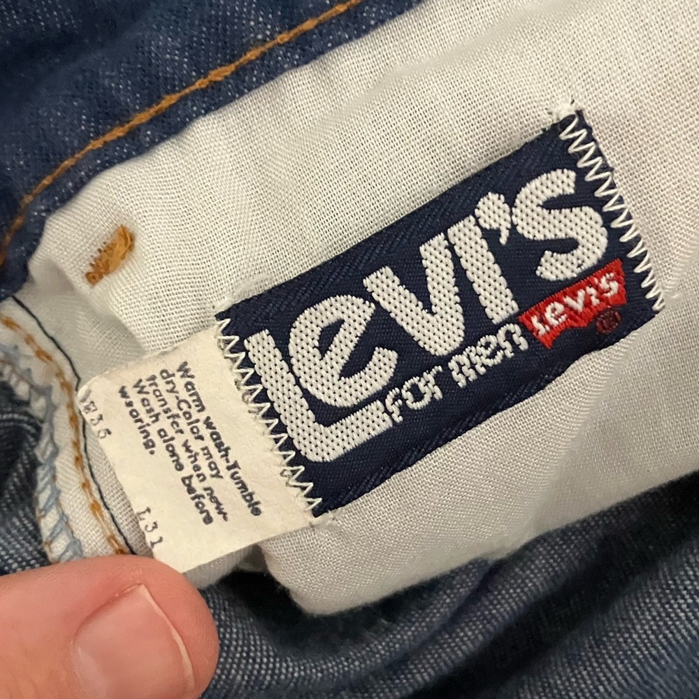 Vintage Levi’s Orange Tab Boot Cut Zipper Fly Jeans - Picture 5 of 9